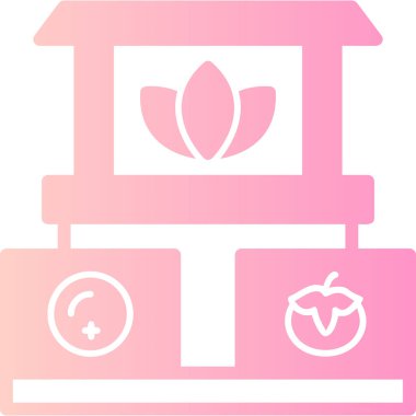 Mumlu bir ağacın vektör çizimi