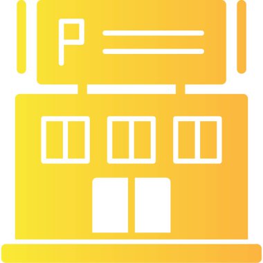 Yazıcı. Web simgesi basit illüstrasyon