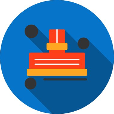 kek düz simgesi, vektör illüstrasyonu