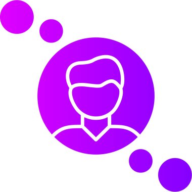 avatar. Web simgesi basit tasarım