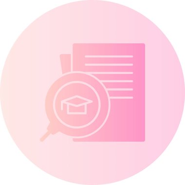 Eğitim simgesinin vektör illüstrasyonu