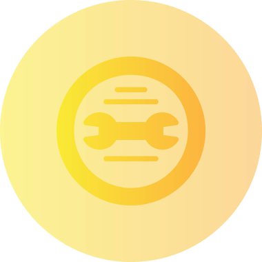 Bozuk para simgesinin vektör illüstrasyonu