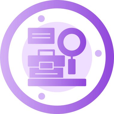 iş simgesi vektör illüstrasyonu