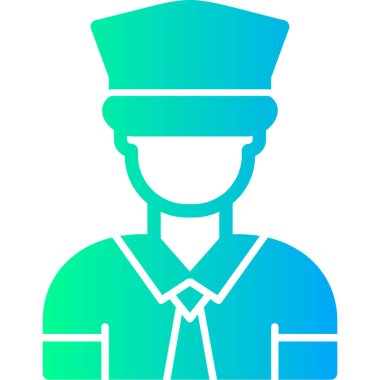 Adamım. Web simgesi basit illüstrasyon