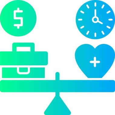 zaman simgesi, vektör illüstrasyonu