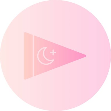 Ramazan ve Ramazan ikonunun vektör illüstrasyonu