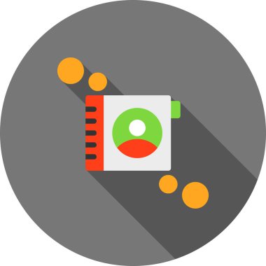 cd düz vektör simgesi tasarımı