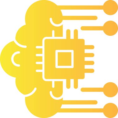 Çizgi film simgesinin vektör çizimi