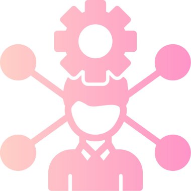 dişli simgesi vektör illüstrasyonu