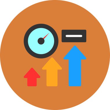 Grafik & çizelgesi için İş Yönetimi Düz simgesi
