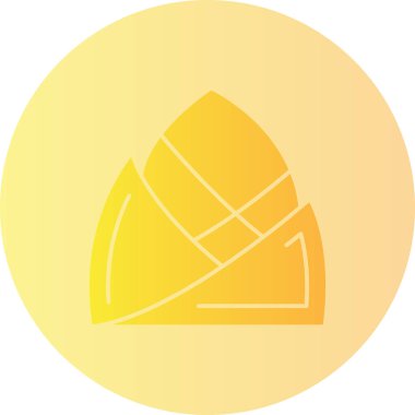 Doğa simgesinin vektör illüstrasyonu