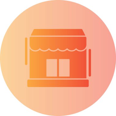 Bir depolama simgesinin vektör çizimi