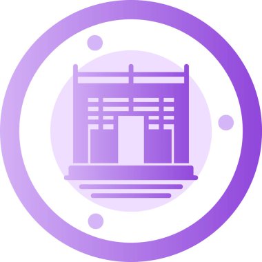 Modern eğitim ikonunun vektör illüstrasyonu