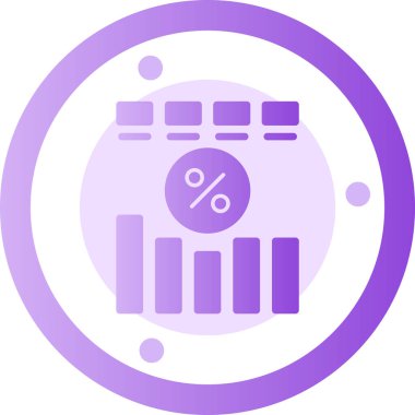 Çizelge. Web simgesi basit illüstrasyon