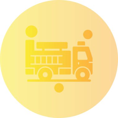 servis simgesi vektör illüstrasyonu