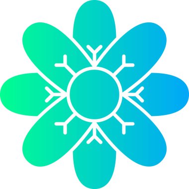 Güneş Ağı simgesi basit illüstrasyon