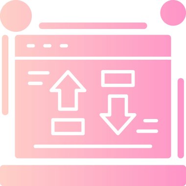 tarayıcı simgesi tasarım vektörü