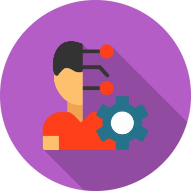 Bir dişlinin vektör illüstrasyonu