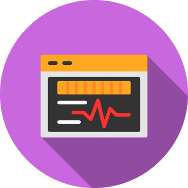 bilgisayar izleyici vektör simgesi