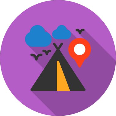 Vektör illüstrasyonu, simge ögesi arkaplanı