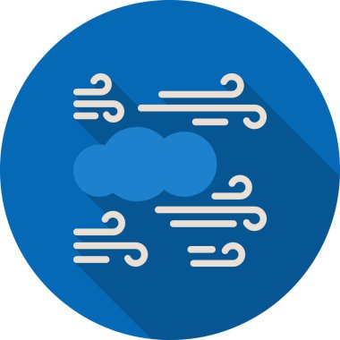 Bulut. Web simgesi basit illüstrasyon