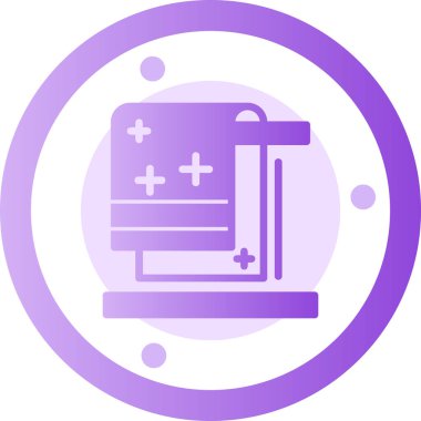 Modern eğitim ikonunun vektör illüstrasyonu