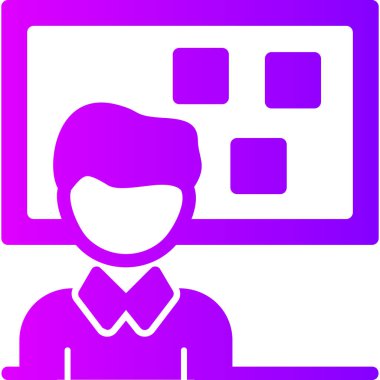 man simgesi vektör illüstrasyonu