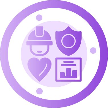 Miğferi ve teçhizatı olan eşsiz bir mühendis