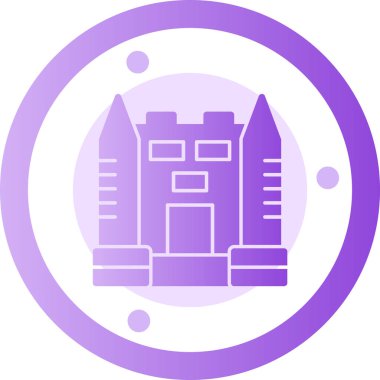 Modern b 'nin vektör illüstrasyonu inşa simgesinden yoksun