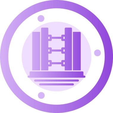 Fıçı. Web simgesi basit illüstrasyon