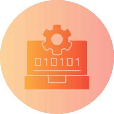 seo modern simgesinin vektör illüstrasyonu