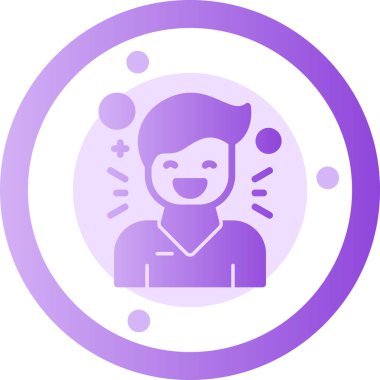 Maskeli bir adamın vektör çizimi