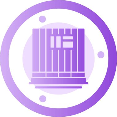 Benzersiz modern vektör simgesi