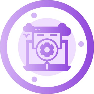 Kamera. Web simgesi basit illüstrasyon