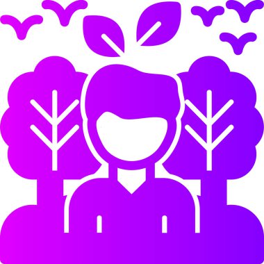 sonbahar simgesi, vektör illüstrasyonu