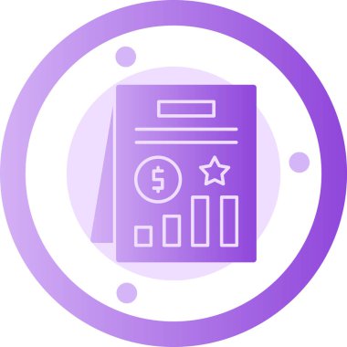 Dolar. Web simgesi basit illüstrasyon