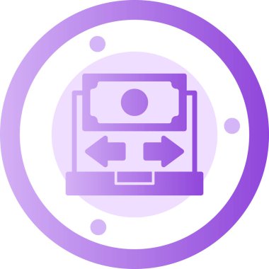 Robot modern simgenin vektör illüstrasyonu