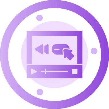 oyuncu simge vektör çizim