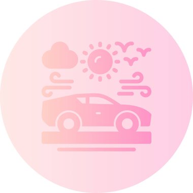 Modern otomatik simgenin vektör illüstrasyonu