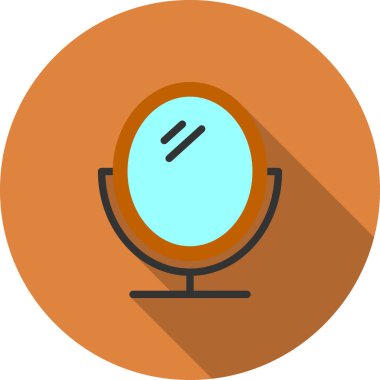 Mikrofon. Web simgesi basit illüstrasyon