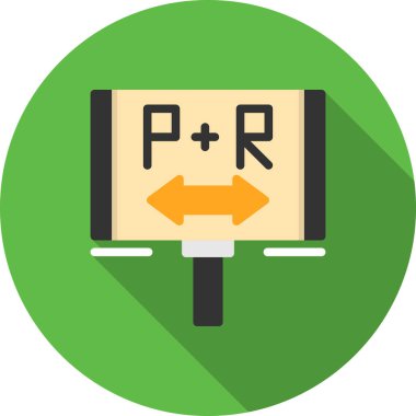 Modern bir simgenin vektör illüstrasyonu