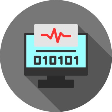 Grafikli monitör. Basit tasarım