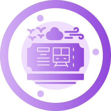 Bulut simgesinin vektör illüstrasyonu