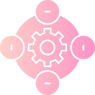 seo modern simgesinin vektör illüstrasyonu