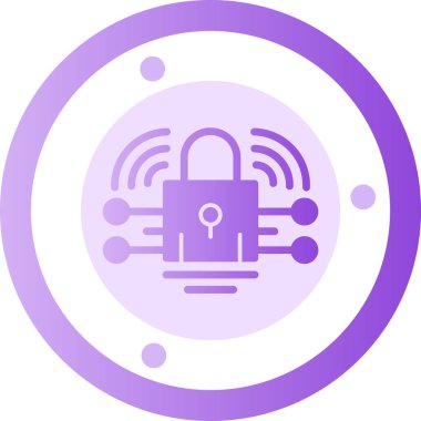 ikon vektör illüstrasyonunu kilitle