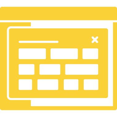 Ağ simgesi. vektör illüstrasyonu