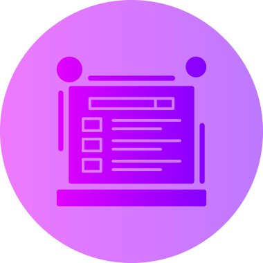 seo modern simgesinin vektör illüstrasyonu