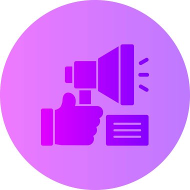 Modern bir simgenin vektör illüstrasyonu