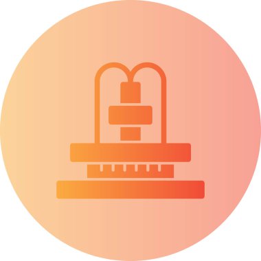 Güzel Çan Kabartma Vektörü Simgesi