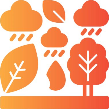 Hava simgesinin vektör illüstrasyonu